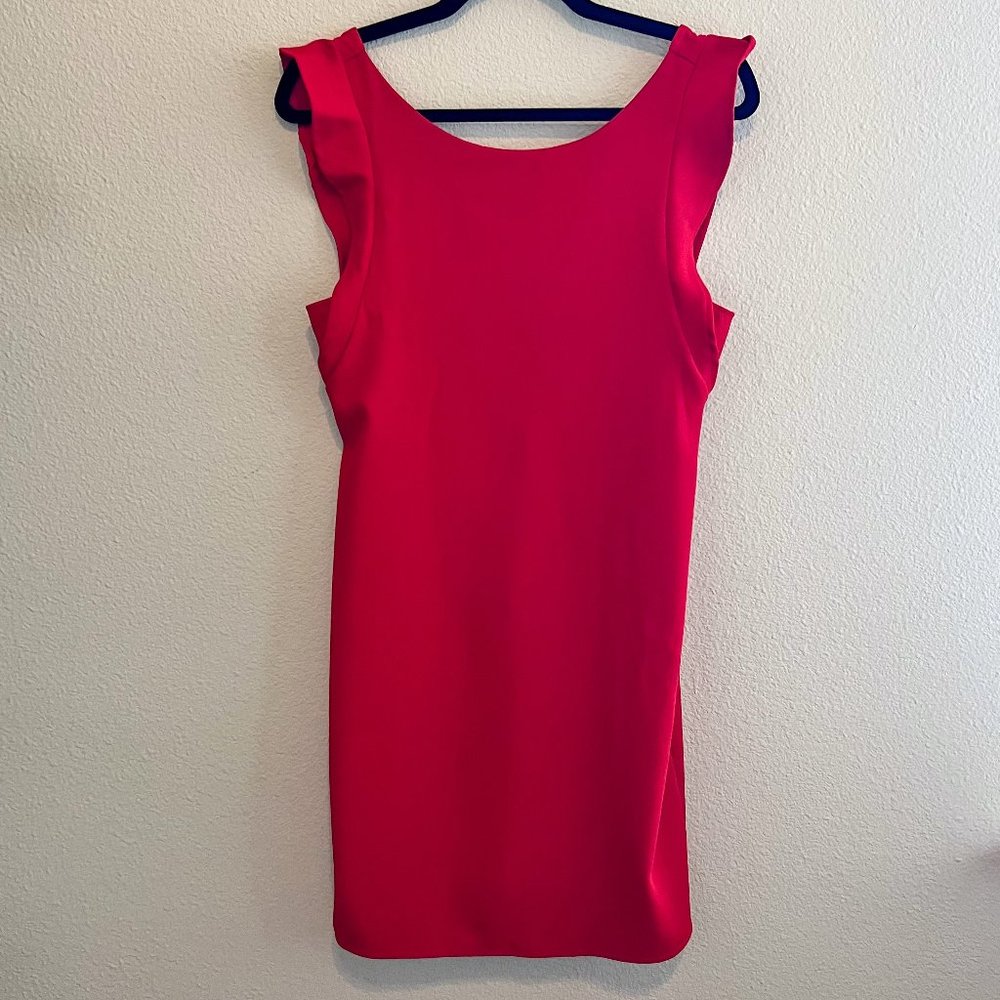 Everly Ruffle Sleeveless Shift Dress